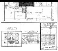 Ocheyedan, May City, Cloverdale, Allendorf - Below, Osceola County 1911